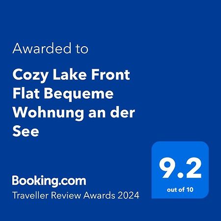 Cozy Lake Front Flat Bequeme Wohnung An Der See Pogradec Zewnętrze zdjęcie