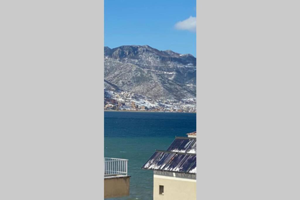 Cozy Lake Front Flat Bequeme Wohnung An Der See Pogradec Zewnętrze zdjęcie