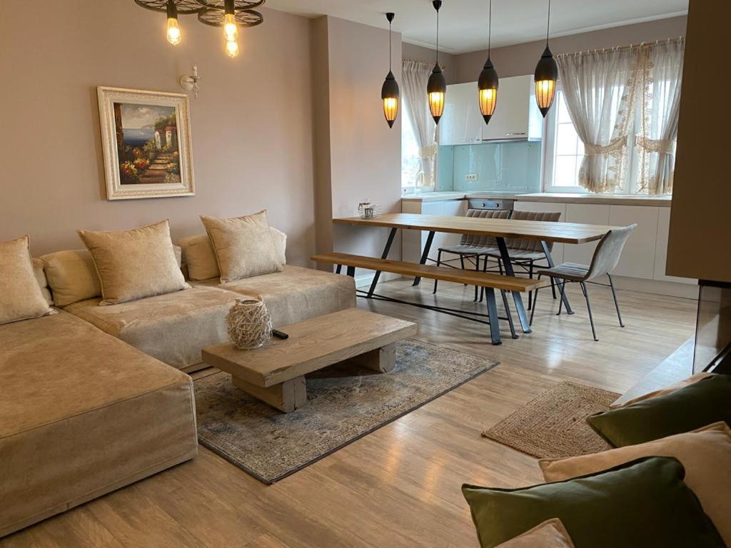 Cozy Lake Front Flat Bequeme Wohnung An Der See Pogradec Zewnętrze zdjęcie