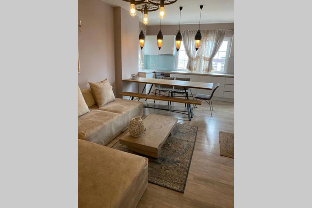 Cozy Lake Front Flat Bequeme Wohnung An Der See Pogradec Zewnętrze zdjęcie