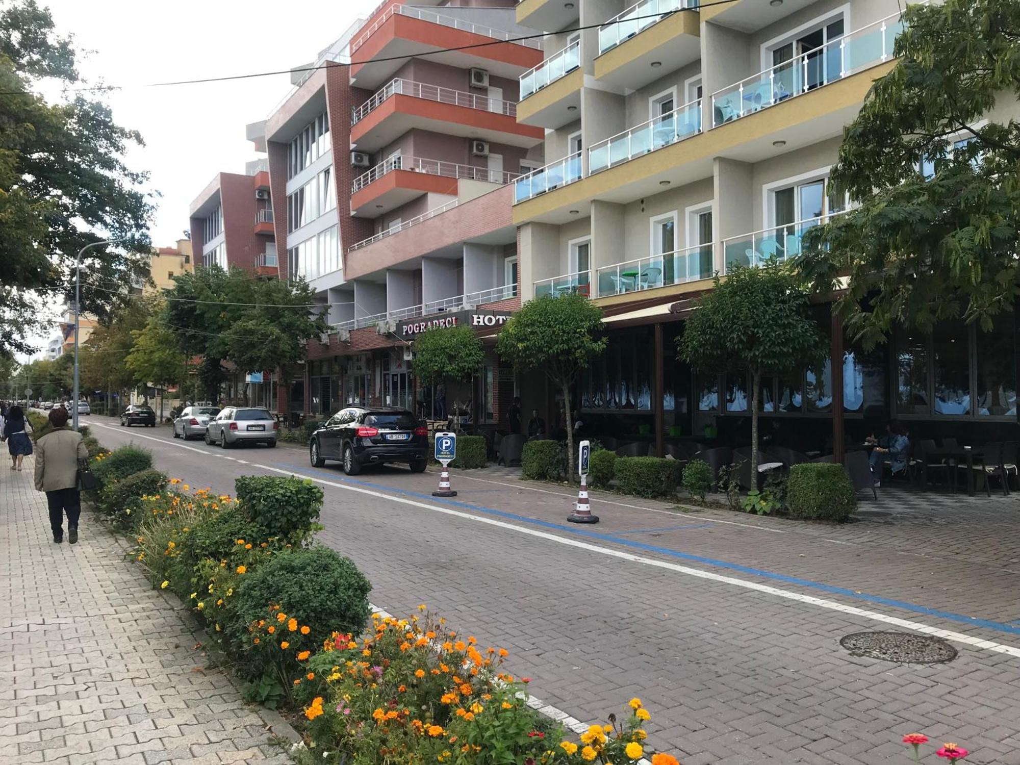 Cozy Lake Front Flat Bequeme Wohnung An Der See Pogradec Zewnętrze zdjęcie