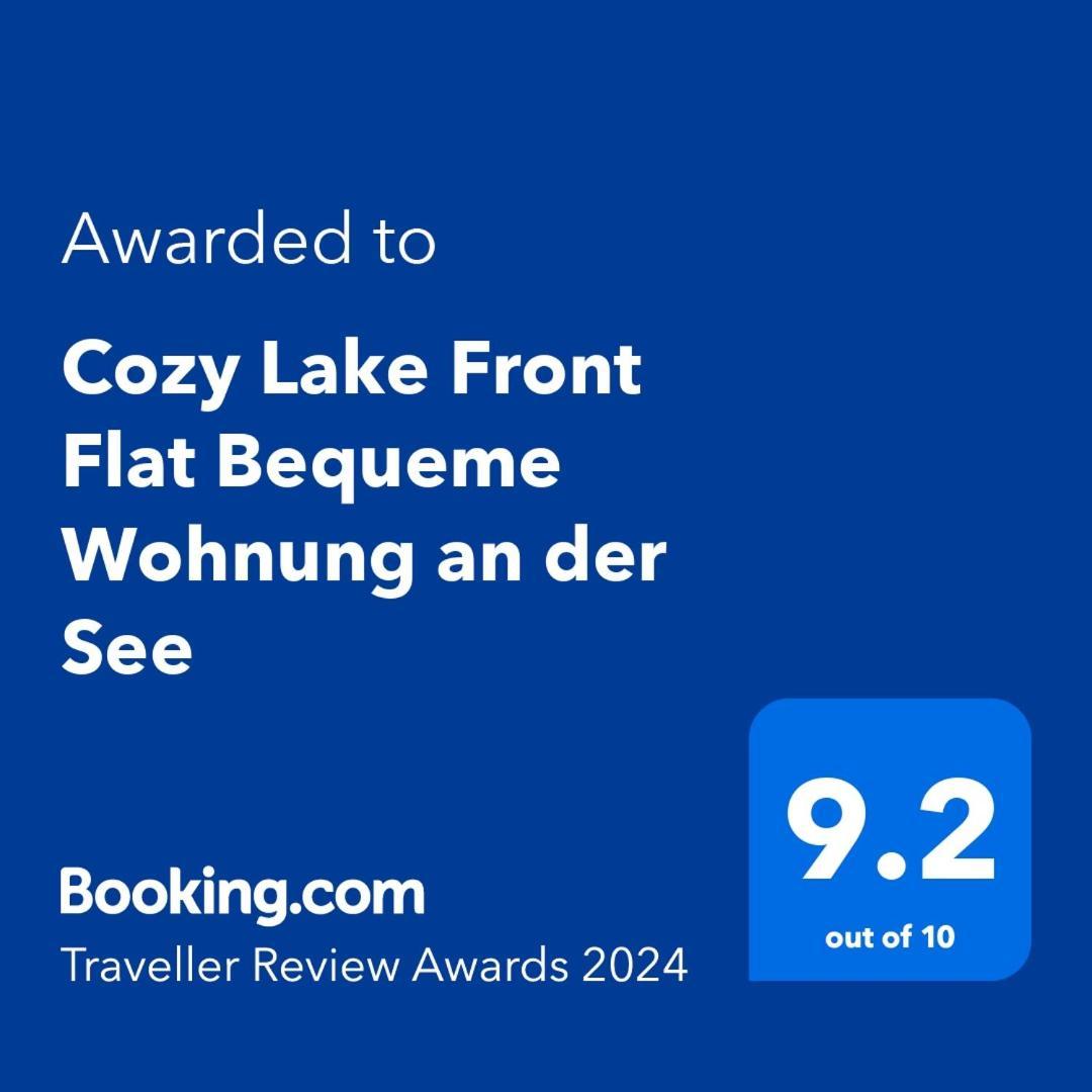 Cozy Lake Front Flat Bequeme Wohnung An Der See Pogradec Zewnętrze zdjęcie